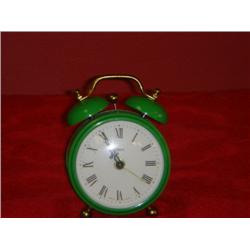KAISER GREEN ALARM CLOCK MADE IN GERMANY
