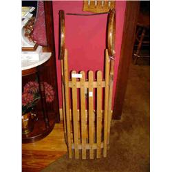 ANTIQUE SNOW SLED