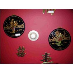 ORIENTAL BLOCK WALL DECOR
