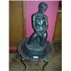 Image 1 : T. HOLLAND BRONZE STATUE OF WOMAN @ 1969
