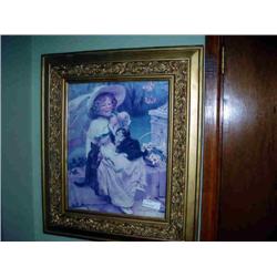 "YOU MUSTN'T PULL" FRAMED ARTWORK