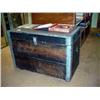Image 1 : ANTIQUE WOOD CHEST