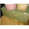 Image 1 : GREEN METAL TRUNK