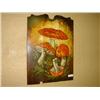 Image 1 : WALL ART PAINTED MUSHROOMS BY OLLIE