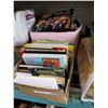 Image 1 : POKEMON AND OTHER COLORING BOOKS AND FABRIC BOX OF CLUB PENGUIN FIGURES W/ NASCAR BOARD GAME