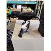Image 2 : OWL DECOY AND 2 WOODEN BLACK CROWS