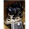 Image 2 : BOX OF TOOLS, HEAT GUN, POWER BAR