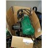 Image 2 : BOX LOT OF POWER TOOLS AND RED JACK