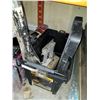 Image 1 : STANLEY ROLLING TOOL BOX W/ OUTBOARD KICKER PLATE WINCH AND 2 PIECE OARS