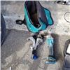 Image 1 : MAKITA CORDLESS GRINDER AND 2 PIPE CUTTERS IN MAKITA BAG