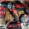 Image 2 : MILWAUKEE M18 CORDLESS DRILL IMPACT GUN AND SKILSAW W/ BATTERIES