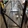 Image 10 : LOT OF BLACK METAL ADJUSTABLE SHELVING