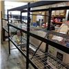 Image 7 : LOT OF BLACK METAL ADJUSTABLE SHELVING