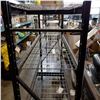 Image 9 : LOT OF BLACK METAL ADJUSTABLE SHELVING