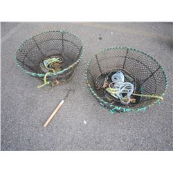 2 PRAWN TRAPS