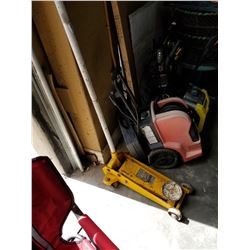 YELLOW HYDRAULIC FLOOR JACK