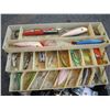 Image 4 : LARGE OLD PAL TACKLE BOX FULL OF TACKLE