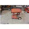 Image 1 : RED SMALL SHOP CART