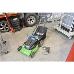 GREEN CRAFTSMAN 36V CORDLESS LAWN MOWER - WORKING