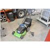 Image 1 : GREEN CRAFTSMAN 36V CORDLESS LAWN MOWER - WORKING