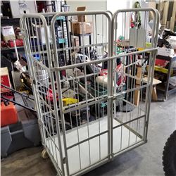 NEW LARGE ROLLING CAGE CART