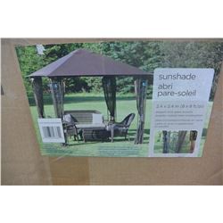 HOME STYLES STEEL SUNSHADE 8 x 8 COMPLETE