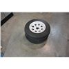 Image 1 : 2 13" TRAILER TIRES ON RIMS