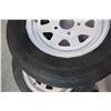 Image 3 : 2 13" TRAILER TIRES ON RIMS