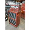 Image 2 : RED 2 PIECE TOOL CHEST W/ CONTENTS