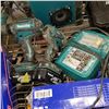 Image 1 : MAKITA CORDLESS 18V IMPACT GUN, DRILL, AND CHARGER
