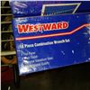 Image 2 : NEW WESTWARD 18 PIECE COMBINATION WRENCH SET - RETAIL $139