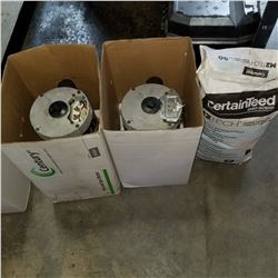 2 LARGE POOL AND SPA MOTORS