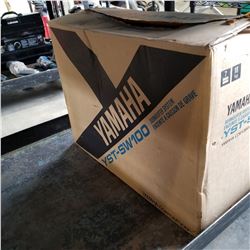 YAMAHA SUBWOOFER SYSTEM YST-SW100 TESTED AND WORKING