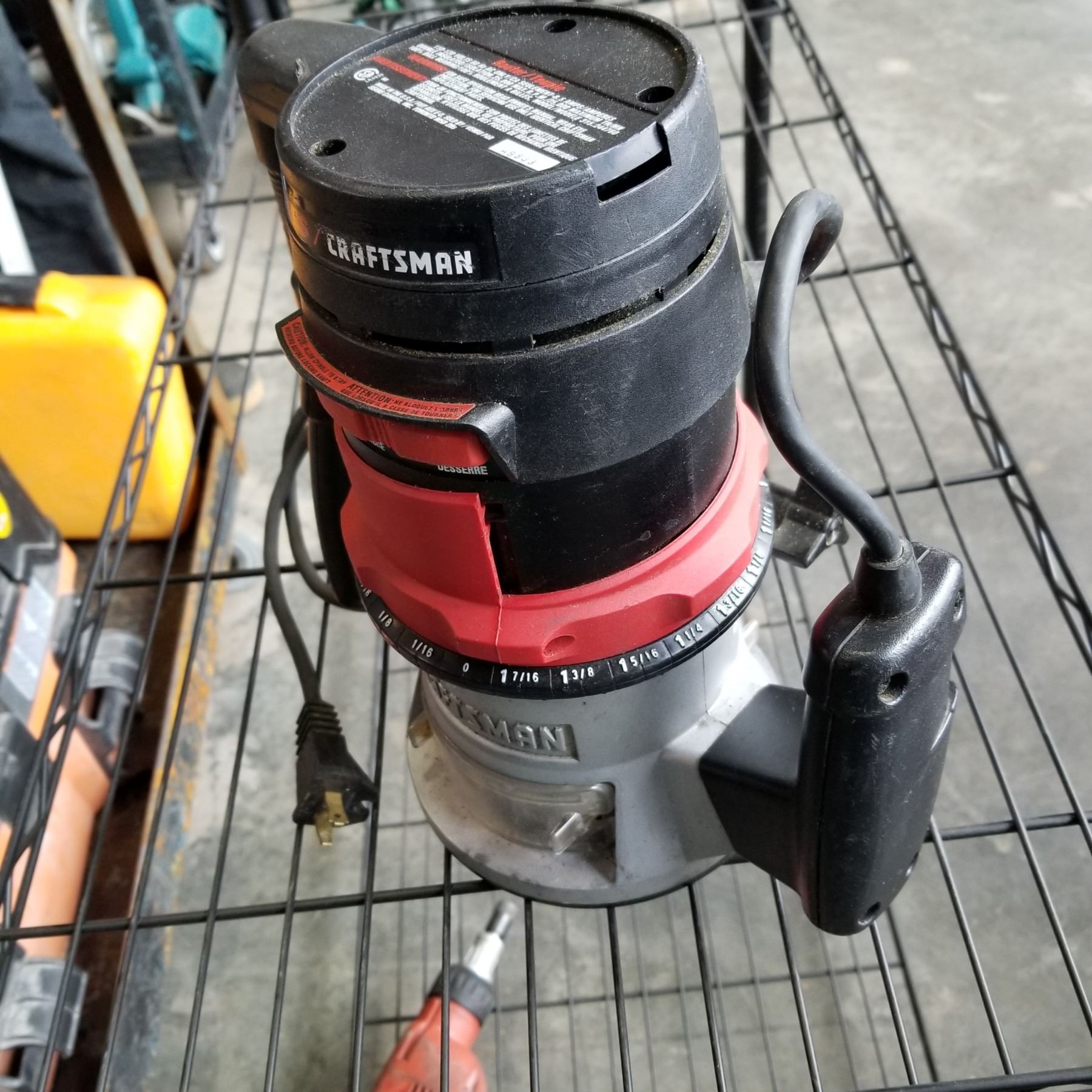 CRAFTSMAN ROUTER TESTED AND WORKING