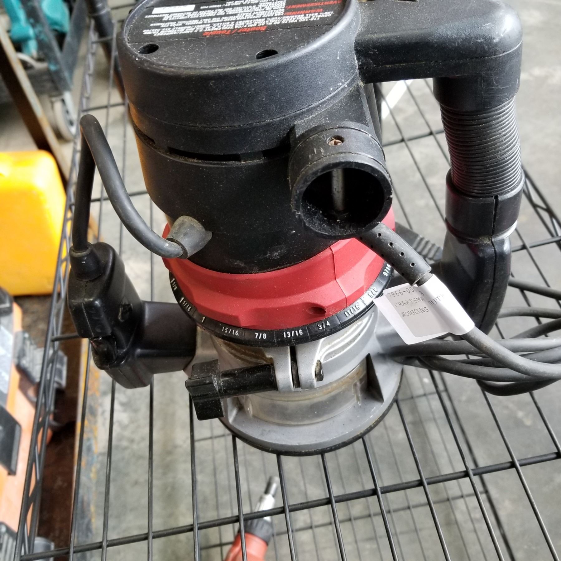 CRAFTSMAN ROUTER TESTED AND WORKING