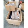 Image 1 : 2 BOXES OF NEW PANTS AND SUNGLASSES