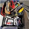 Image 1 : 2 TRAYS OF TOOLS AND HILTI CANNISTERS