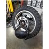 Image 1 : DIRTBIKE WHEEL, SPROCKET W/ GIRO HELMET