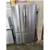 Image 1 : AS NEW FRIGIDAIRE STAINLESS 36" FRENCH DOOR BOTTOM FREEZER FRIDGE