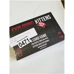 BRAND NEW EXPLODING KITTENS CARD GAME