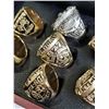 Image 9 : NEW SET OF NEW YORK YANKIES REPLICA CHAMPIONSHIP RINGS IN CHERRY CASE RETAIL $349