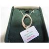 Image 2 : STERLING 925 NECKLACE W/ DIAMOND CHIPS