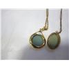 Image 4 : 2 WEDGE WOOD CAMEN PENDANTS ON CHAINS