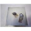 Image 1 : STERLING NECKLACE W/ BLACK PEARL AND NATIVE PENDANT