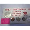 Image 2 : 1967 CENTENNIAL SOUVENIER COIN SET .800 SILVER