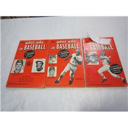 1970s BASEBALL RECORD BOOKS