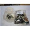 Image 1 : SILVER PLATE SWAN SULT COLLARS AND COSTUME JEWELERY