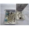 Image 1 : 2 CASES STERLING ETC JEWELERY