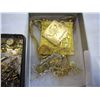 Image 1 : 2 TRAYS SCRAP GOLD AND JEWELERY
