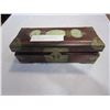 Image 1 : WOOD CHINESE JEWELERY BOX W/ JADE INLAY, AND STERLING AND OTHER JEWELERY